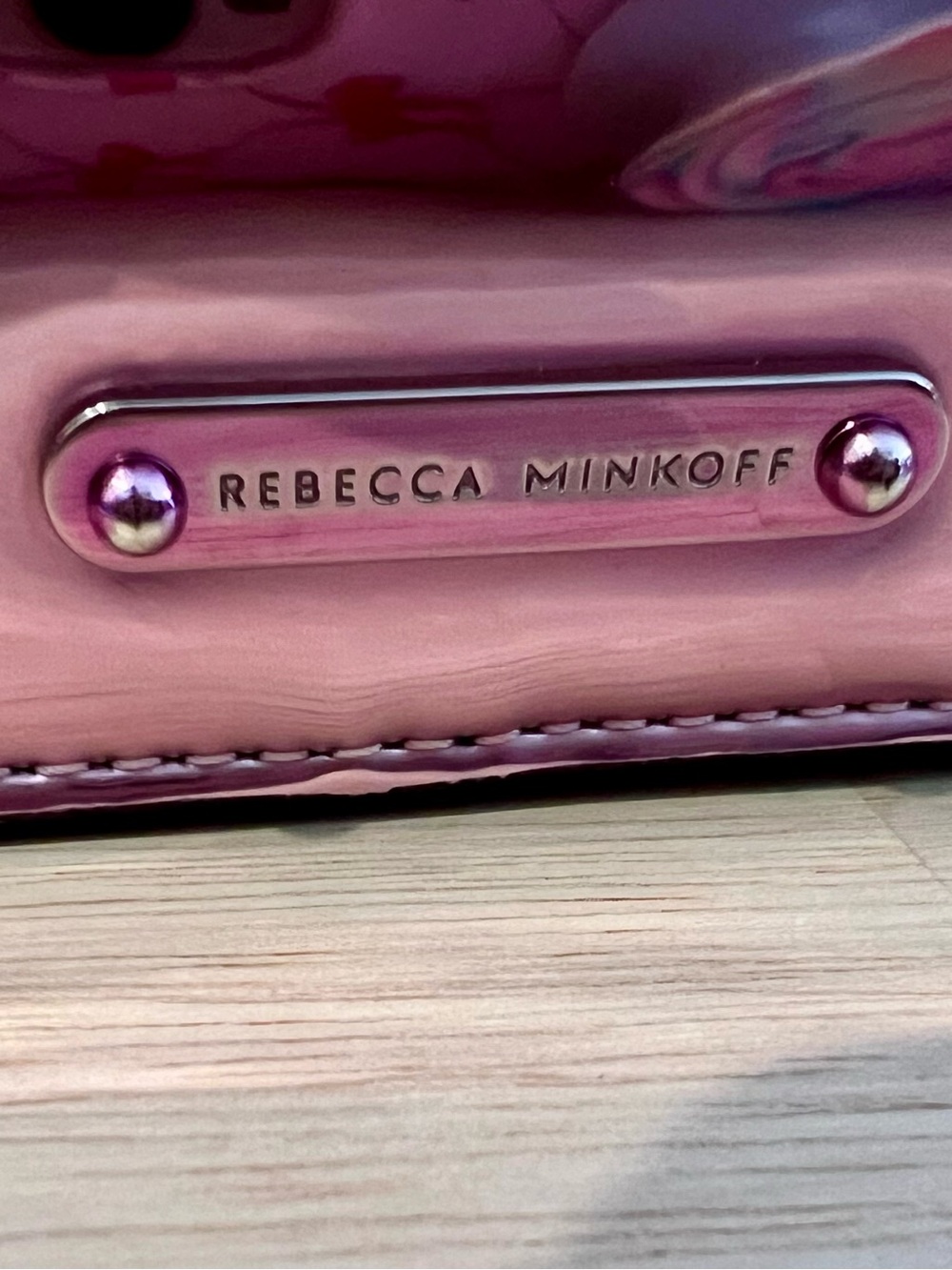 Rebecca Minkoff Small Love Quilted Metallic Crossbody bag - Picture 7 of 12
